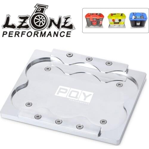 High Quality Group 34/78 For Optima Yellow Red Blue Battery Holder Tray Relocation Bracket Mount Aluminum JR-BTD02-QY