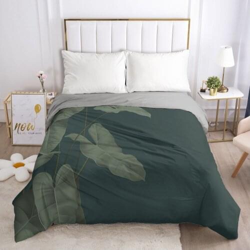 1PCS 3D Duvet Cover with Zipper Comforter/Quilt/Blanket Cover 220x240 155x220 3D Nordic Black Bedding Customize any size design