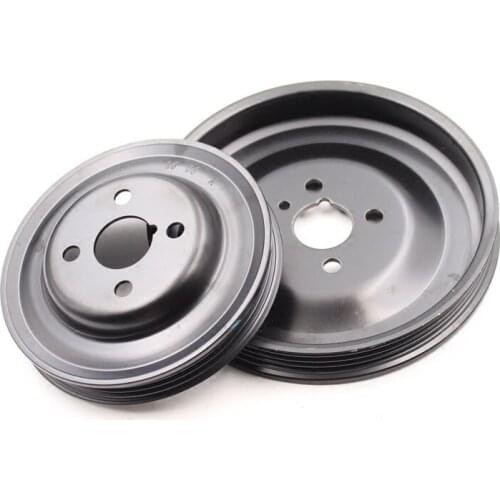 2522123001 Cooling water pump belt iron wheel Pulleys for hyundai 2002-2005 Sonata 2.0 Tucson for KIA 25221 23001 25226-23501