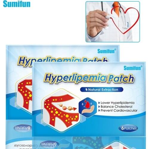 36pcs Chinese Herbal Navel Sticker Hyperlipemia Patch Lower Blood Lipids Weight Loss Belly Patch Relieve Vascular Congestion