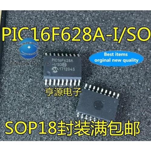 5PCS PIC16F628A PIC16F628A-I/SO SOP18 microcontrollers original item in stock 100% new and original