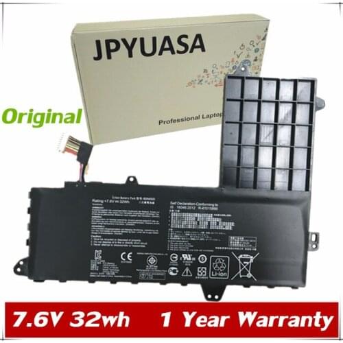 7XINbox 7.6V 32Wh Original B21N1505 Laptop Battery For Asus E402M E402MA E402S E502S Series Tablet B21N1505