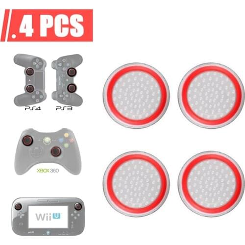 Thumb Stick Grip Cap Joystick Cover Case For Sony PlayStation Dualshock 3/4 PS3 PS4 PS5 Slim Xbox One 360 Switch Pro Controller