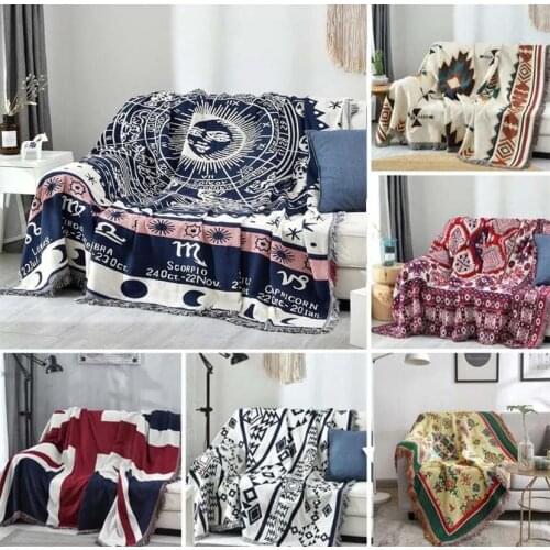 Dedon . home Cotton Throws On The Sofa
