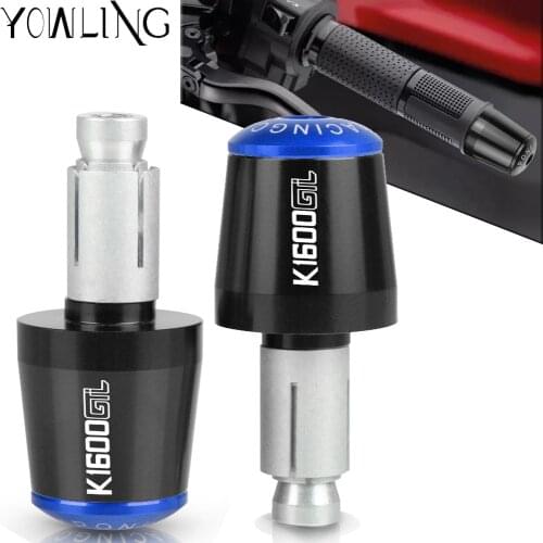 FOR BMW K1600GTL K1600GT L K1600 GTL 2011-2018 Handle Bar Ends Grips 7/8" 22mm Motorcycle Handlebar Counterweight Plug Slider