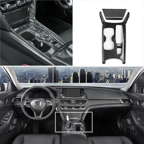 Car Stickers Center Console Decorative Frame Protective Shell Gear Gear Shift Box Panel Cover For Honda Accord 2018 2019 2020