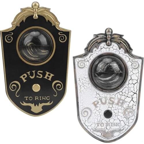 New Halloween Hanging Decoration One-Eyed Doorbell Decoration Wall Ornaments Glowing Hanging Piece Whole Door Hanging Decoration