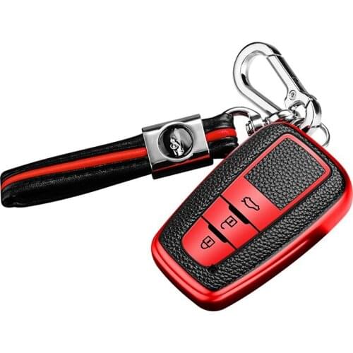 New Soft TPU car key case Full cover For Toyota Prius Camry Corolla C-HR CHR RAV4 Prado 2018 Accessories keychain