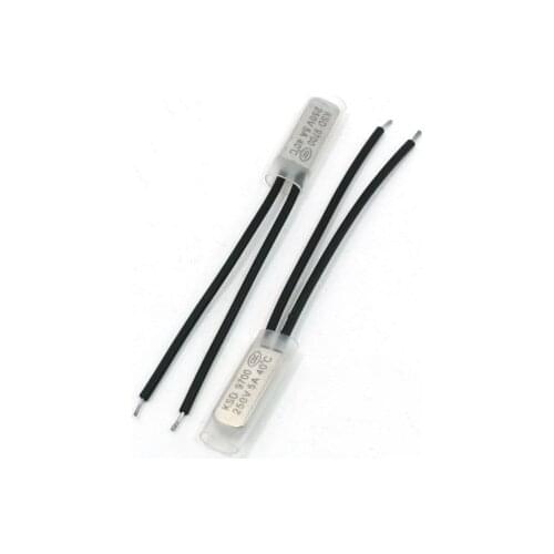 2 Pcs KSD9700 250V 5A 40 Degree Celsius NC Thermostat Temperature Switch