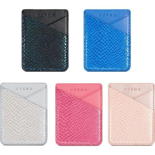 Ultra Slim Mobile Phone ID Card Holder Wallet Credit Back Pocket Adhesive Sticker LX9F