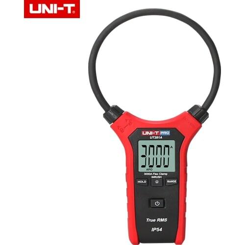 UNI-T UT281A Smart AC Digital Flexible Clamp Meter Voltage Current Resistance Frequency Handheld Multimeter