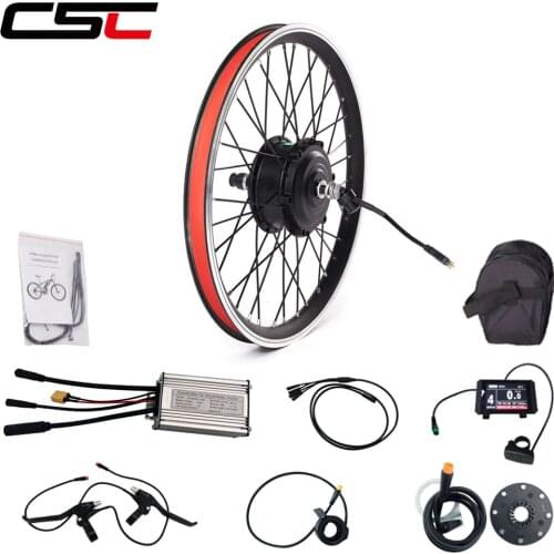 Waterproof electric Bicycle hub motor front wheel 36V 350W ebike 20 24 26 27.5 28 29inch 700C E-BIKE Conversion Kit