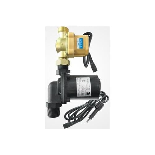 6V-24V DC Water Pump Solar Water Heater Shower Machine Booster Pump Ceramic Shaft Brushless Motor Pump With Water Flow Switch