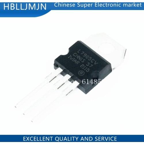 10PCS L7905CV L7905 7905 Volt Regulator TO-220
