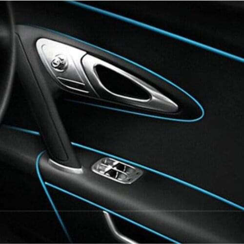 5 m Car Grille Inner Outer Profiles Trim Decorative Ribbon Line for Citroen C-Quatre C-Triomphe Picasso C1 C2 C3 C4 C4L C5 Elyse