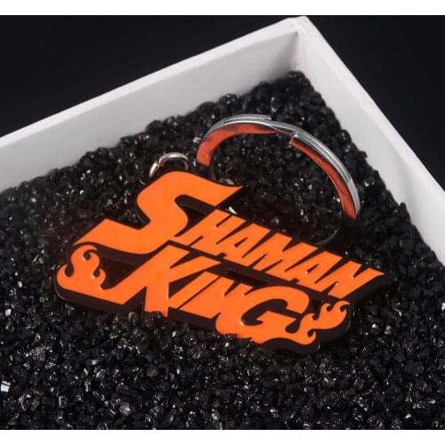 SHAMAN King Anime Logo Cosplay Keychain Yoh Asakura Tao Ren Johann Faust VIII Alumi Niumbirch Tao Jun Umemiya Ryunosuke Rubber