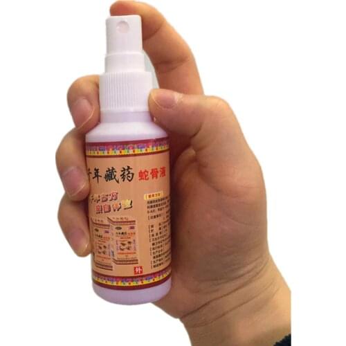 Yak Bone Essential Oil Stop Pain Cool Feeling 80ml/bottle Neck Pain Knee Legs Ached Acupuncture Musk Spray Best Effect