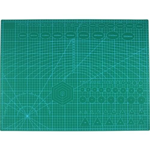 PVC Patchwork Tools A2 Cutting Mat Paper Trimmer Manual DIY Tool Cutting Board Double-sided Available Self-healing Pad Black B