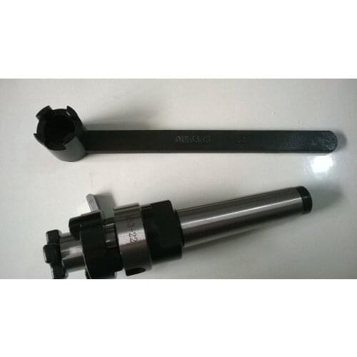 Morse Taper Combi Shell End Mill Arbors MT2-27 M10 drawbar thread