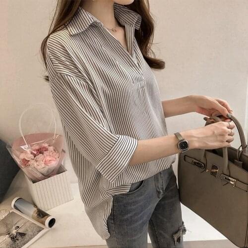 Manubeau Women's Striped Shirts