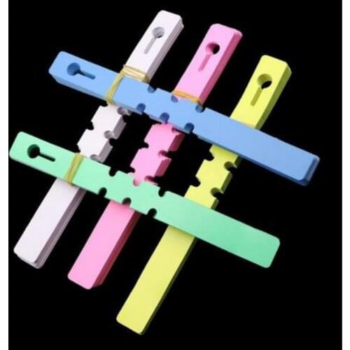 PVC Plastic Plant Marker Plant Lableplant Markers For Garden Ring Plant Tag 20*2cm Waterproof Reusable