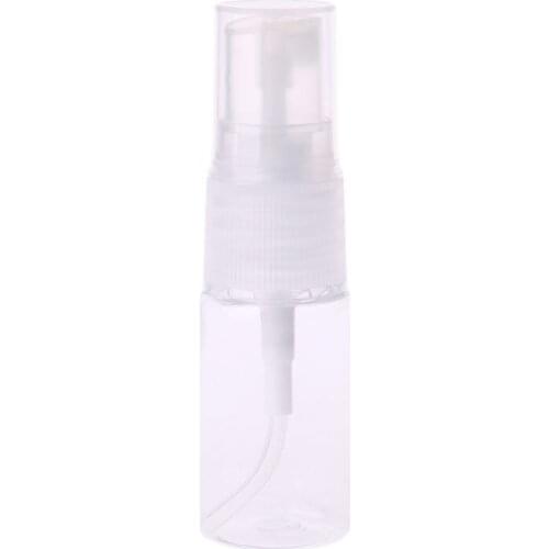 10ml Mini Plastic Refillable Press Pump Spray Bottle Empty Liquid Container Perfume Atomizer Travel AXYC