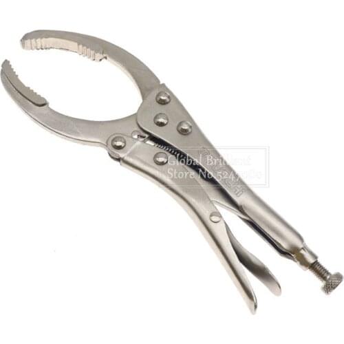 Alloy Steel Car Oil Filter Plier Remover Wrench Vice Locking Grip Vise Spanner Removal Repair Hand Tools Adjustable Hold Grip