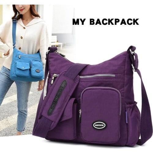 Crossbody Bags For Women Hand Bags Designer bag famous product European and American fashion mommy bag nylon shoulder travel bag