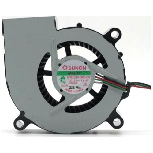 SUNON EF70251B1-C030-S99 12V 4.01W Four-wire Projector Cooling Fan Blower