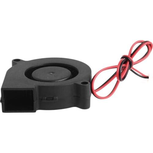 50mmx15mm DC 12V 0.14A 2-Pin Computer PC Sleeve-Bearing Blower Cooling Fan 5015