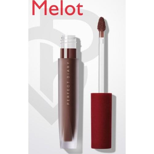 High-End Velvet Red Velvet Gold Velvet Lip Lacquer Lipstick Female White Matte Finish Lip Gloss and Lip Gloss Lasting