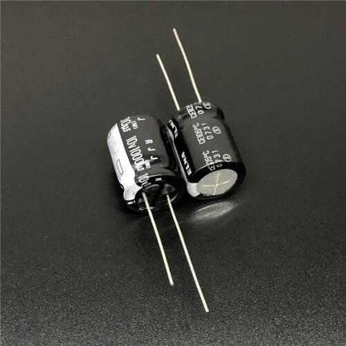 10pcs 1000uF 10V Japan ELNA RJJ Series 12.5x16mm 10V1000uF Low Impedance High Reliability Audio grade Capacitor