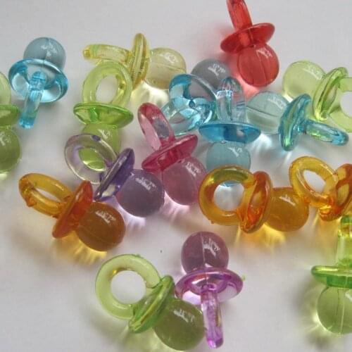 100pcs/bag sale mixed color acrylic beads 20*12mm nipple DIY Jewelry accessories 004002001