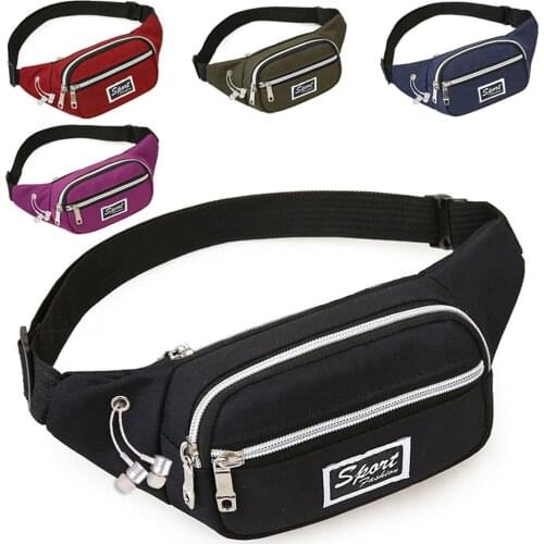 2021 New Fanny Pack For Women Waterproof Waist Bags Ladies Fashion Bum Handbag Travel Crossbody Chest Bags Unisex Hip Hop Bag