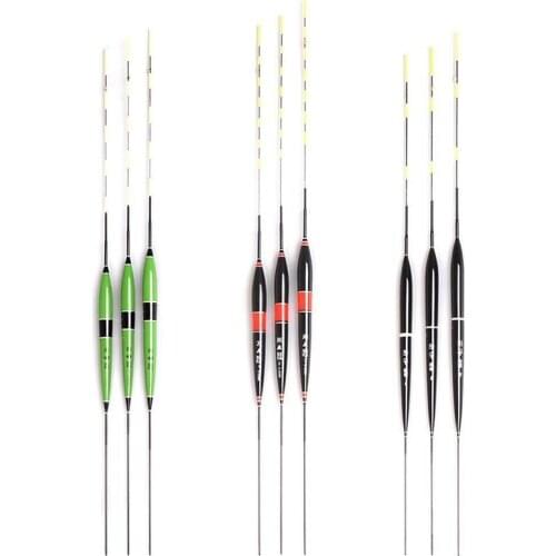 3 Pcs Smart Fishing Float LED Light Night Luminous Floats Gravity Automatically Remind MC889