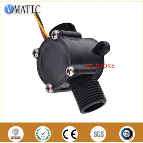 Free Shipping High Precision VCA168-8 Plastic Mounted Water Oem Low Cost Oil Hall Flow Rate Sensor
