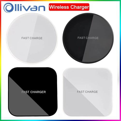 Wireless Charger Quick Adapter For iPhone 12 Mini 11 X XR XS Max 8 Plus Fast Wireless Charging Pad For Samsung Xiaomi Charger