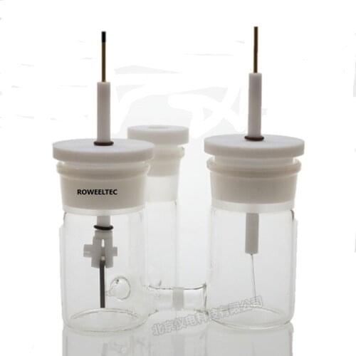 CH2003 Three Mouth H Type Electrolytic Tank Glass Sand Core Lukin Capillary Isolation Cell