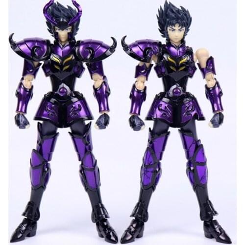 CS Model Saint Seiya Myth Cloth Gold EX Hades Specters Surplice Capricorn Shura With Damaged Armor Action Figure In Stock