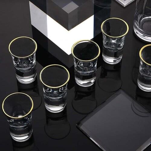 Household Dispenser Pot Glass Bullet Cup One Cup Wine Glass Wine Red Wine White Wine Cup Set