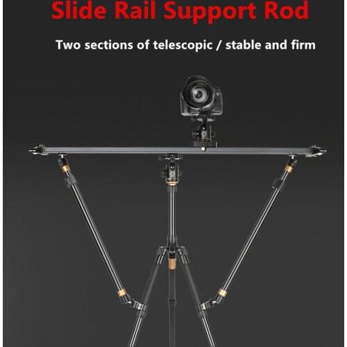 Extra Support Rod for mounting Camera Video Slider Dolly Rail Track Photography DSLR Camera Stabilizer System Tripod Accessories