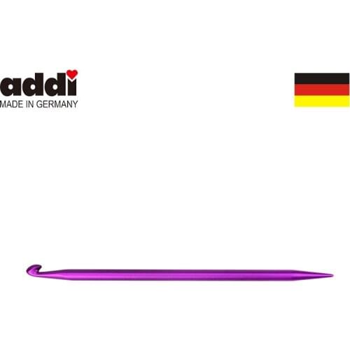 Addi Crochet Hook 230-7 Dual Function Needle with Knitting Needle Tip 2.0mm 2.5mm 3.0mm 3.5mm 4.0mm 4.5mm 5.0mm 5.5mm 6.0mm
