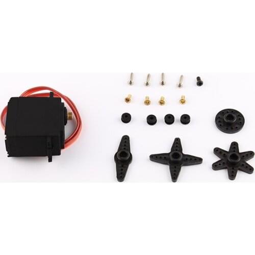 MG996R metal copper gear steering gear biped robot/remote control car/remote control boat STM32 control