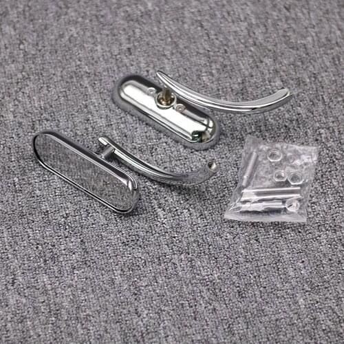 Motorcycle Mini Oval Rearview Mirror Motor Rear View Mirror End Side Mirrors For Harley Dyna Street Glide Sportster