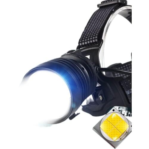 The head-mounted headlight glare charging P100 bright xenon lamp home led fishing Yediao