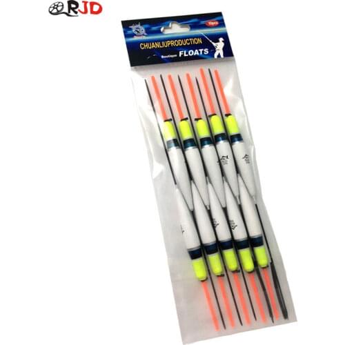 OLOEY 2.5g/21cmDay Night Fishing Float With10PCS Glow Light Stick For Free Gift Pesca Boia Flotteur Peche Tackle