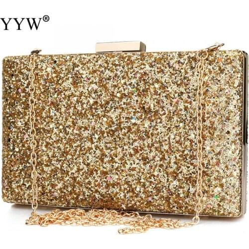 Luxury Women Bags Designer Evening Party Bag for Female Diamonds Chain Clutch Bag Famous Brand Ladys Crossbody Handbag 2019