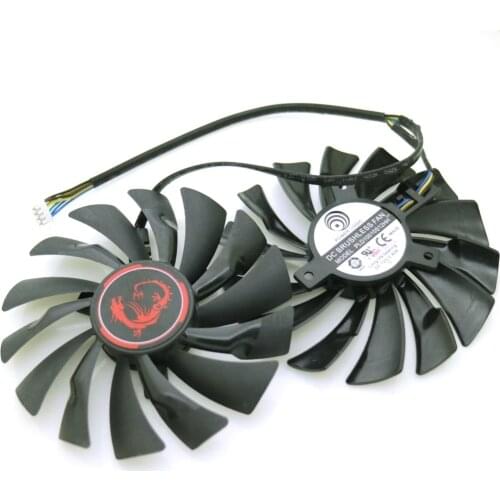 PLD10010S12HH 12V 0.40A 95mm VGA Fan For MSI GTX960 GTX950 R9 380X 390X GAMING Cooler Cooling Fan