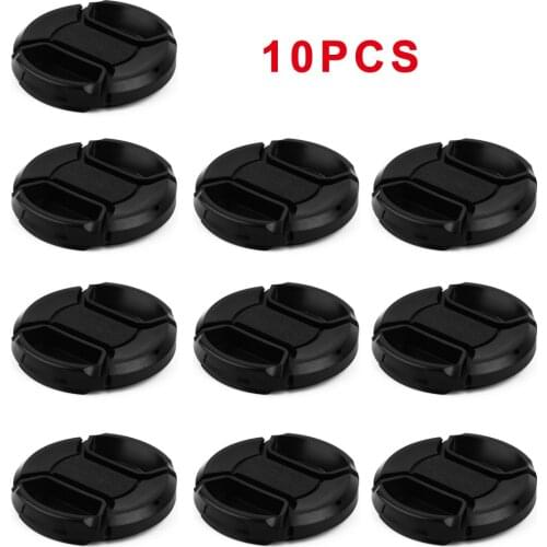 10PCS 77mm Front Lens Cap Hood Cover Snap on for Nikon Canon Tamron Tokina Sigma Professional Protective Lens Cap & strap