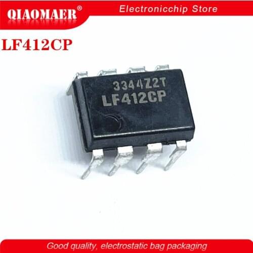 10PCS/lot LF412CP LF412 412CN DIP8